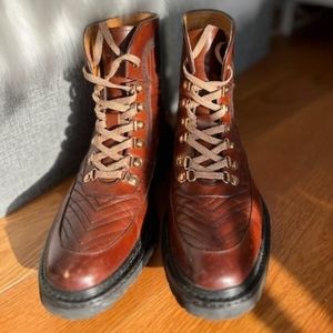 Like New Marc Nolan Leather Bond Combat Boots